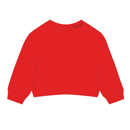 The Lexie Lounge Top Texas Tech | Youth Bright Red