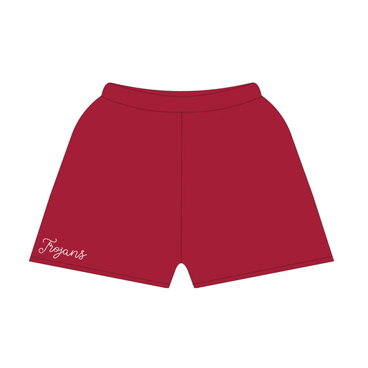 The Lexie Lounge Shorts Troy | Deep Red