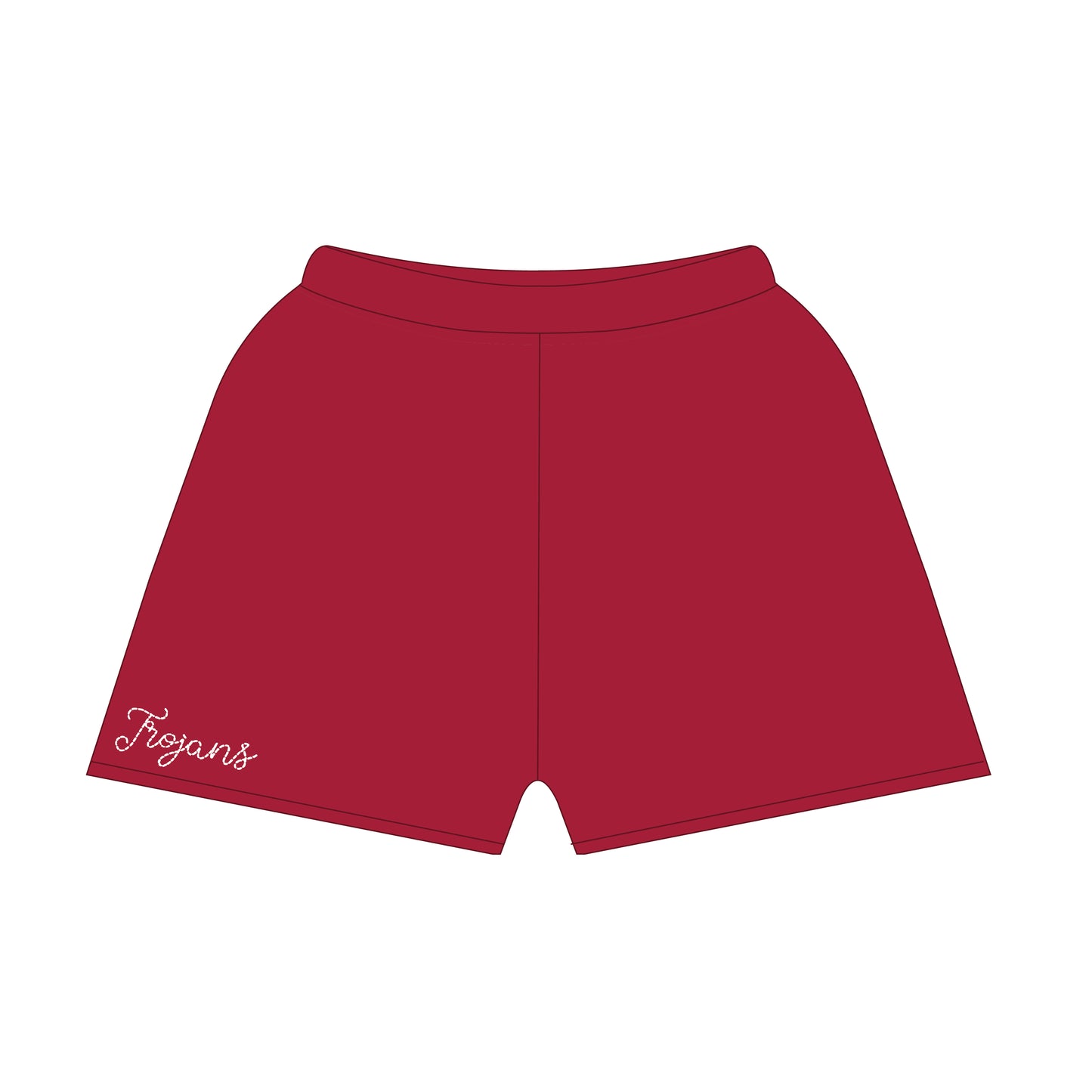 The Lexie Lounge Shorts Troy | Youth Deep Red