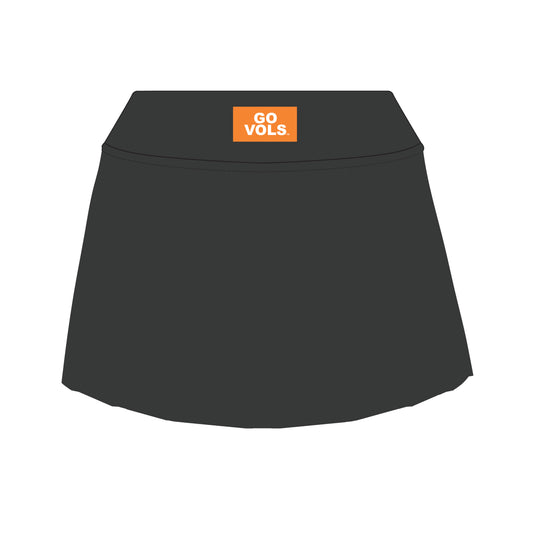 The Alli Tennis Skort Go Vols Woven Label | Graphite