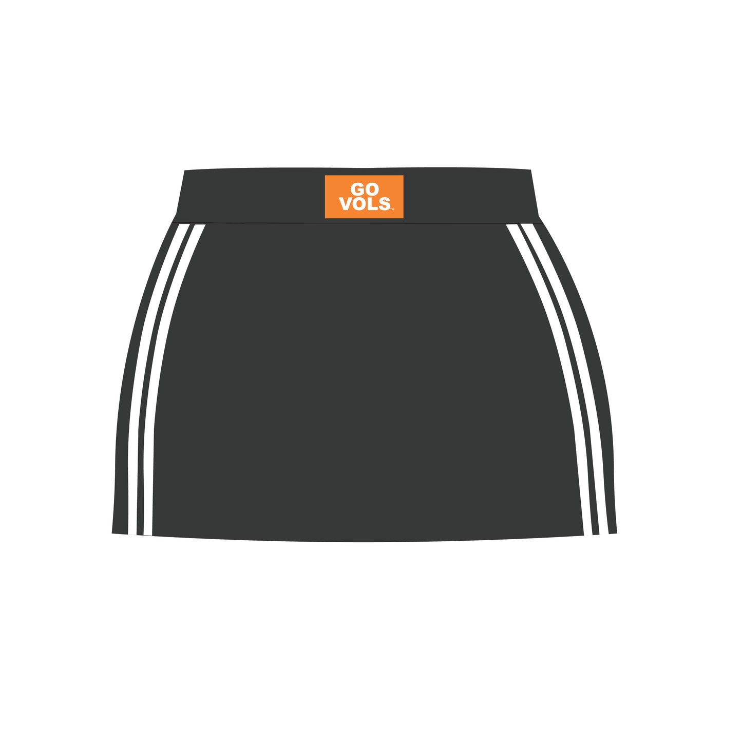 The Savannah Sporty Skort Go Vols Woven Label | Youth Graphite