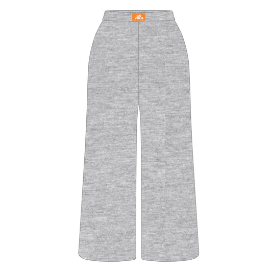 The Ava Airy Pants Go Vols Woven Label | Heather Grey