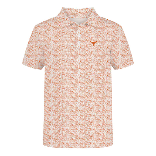 The James Polo Texas | Youth Burnt Orange