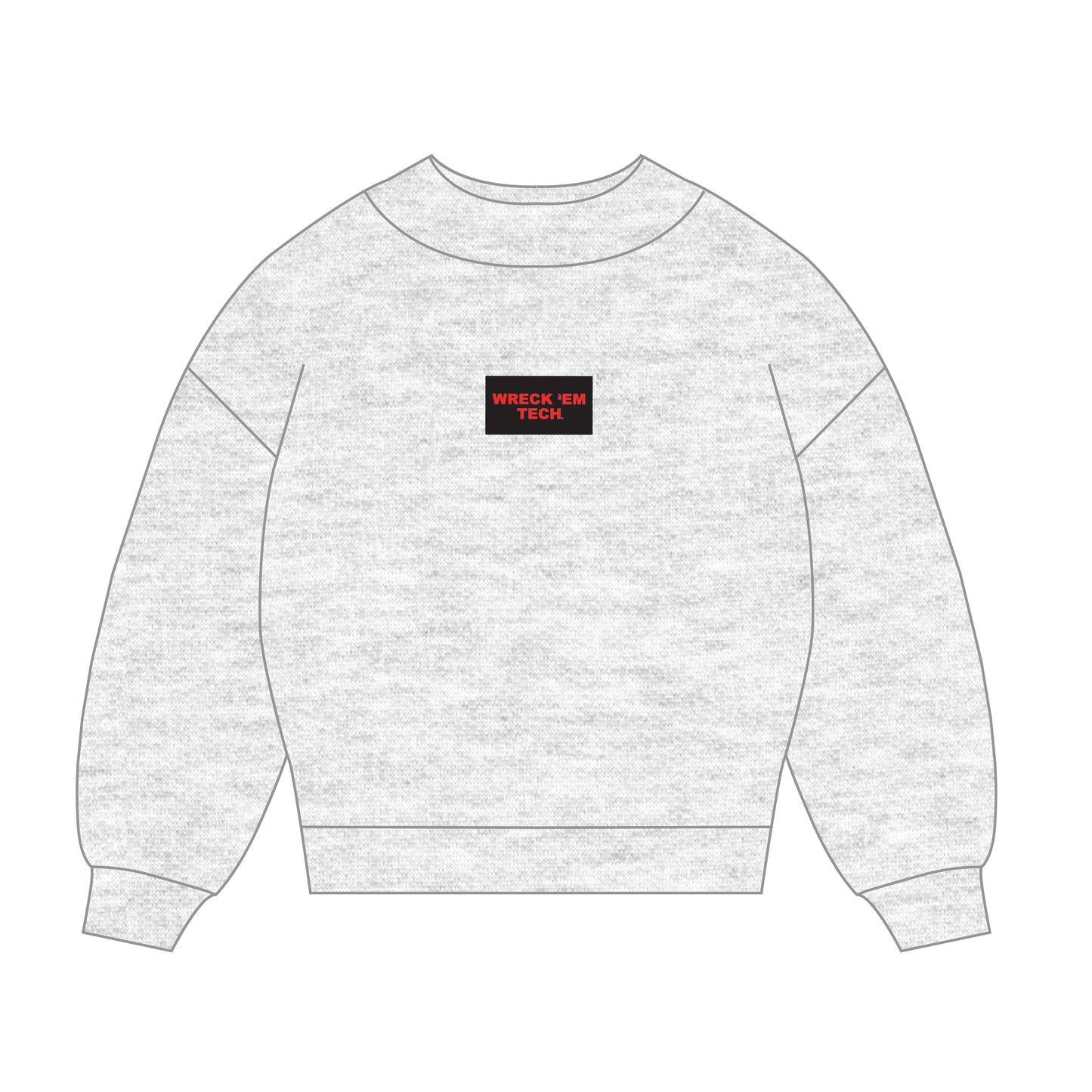 The Mary Mockneck Wreck 'Em Tech Woven Label | Youth Ash