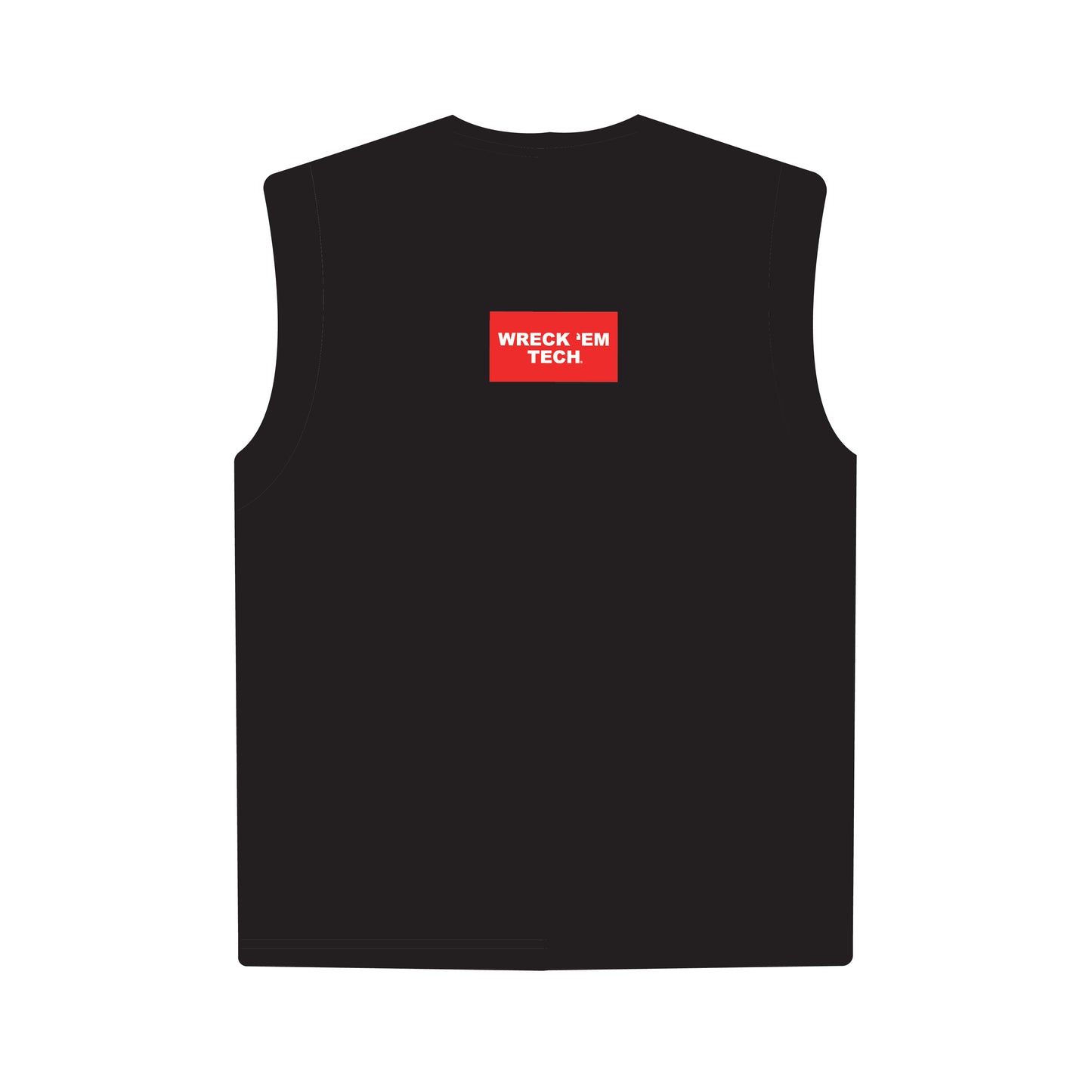The Anna Active Tank Wreck 'Em Tech Woven Label | Youth Black