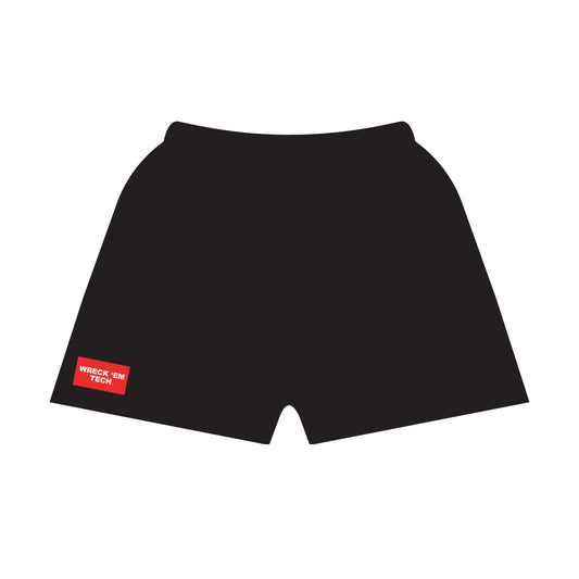 The Becca Shorts Wreck 'Em Tech Woven Label | Black