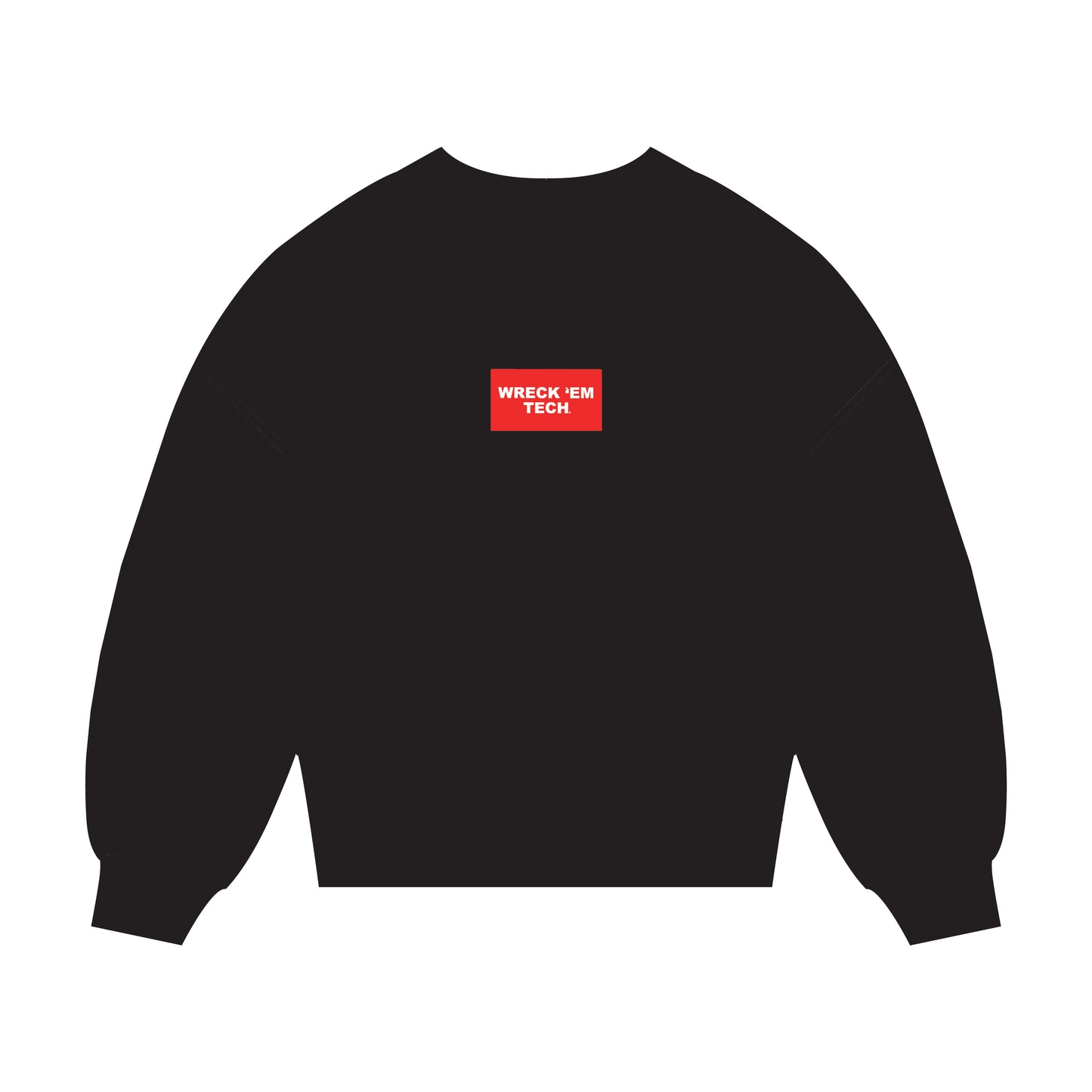 The Mary Mockneck Wreck 'Em Tech Woven Label | Youth Black