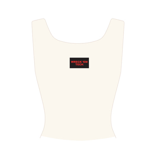 The Alli Ribbed Tank Wreck 'Em Tech Woven Label | Youth Bone