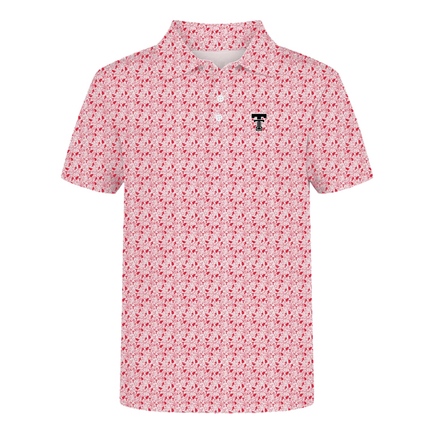 The James Polo Texas Tech | Bright Red