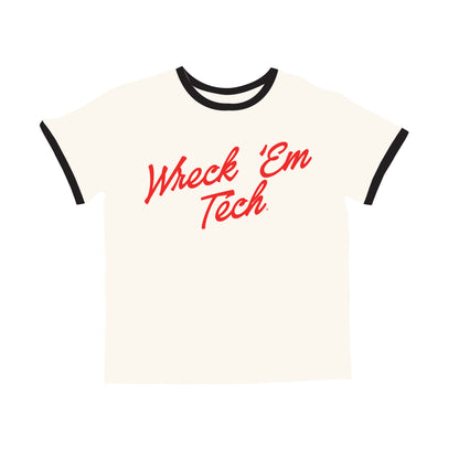 The Roxy Ringer Tee Texas Tech | Youth Bone