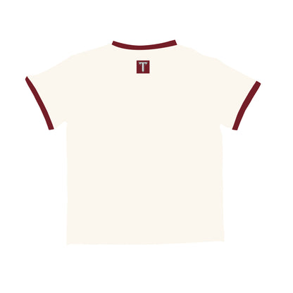 The Roxy Ringer Tee Troy | Bone