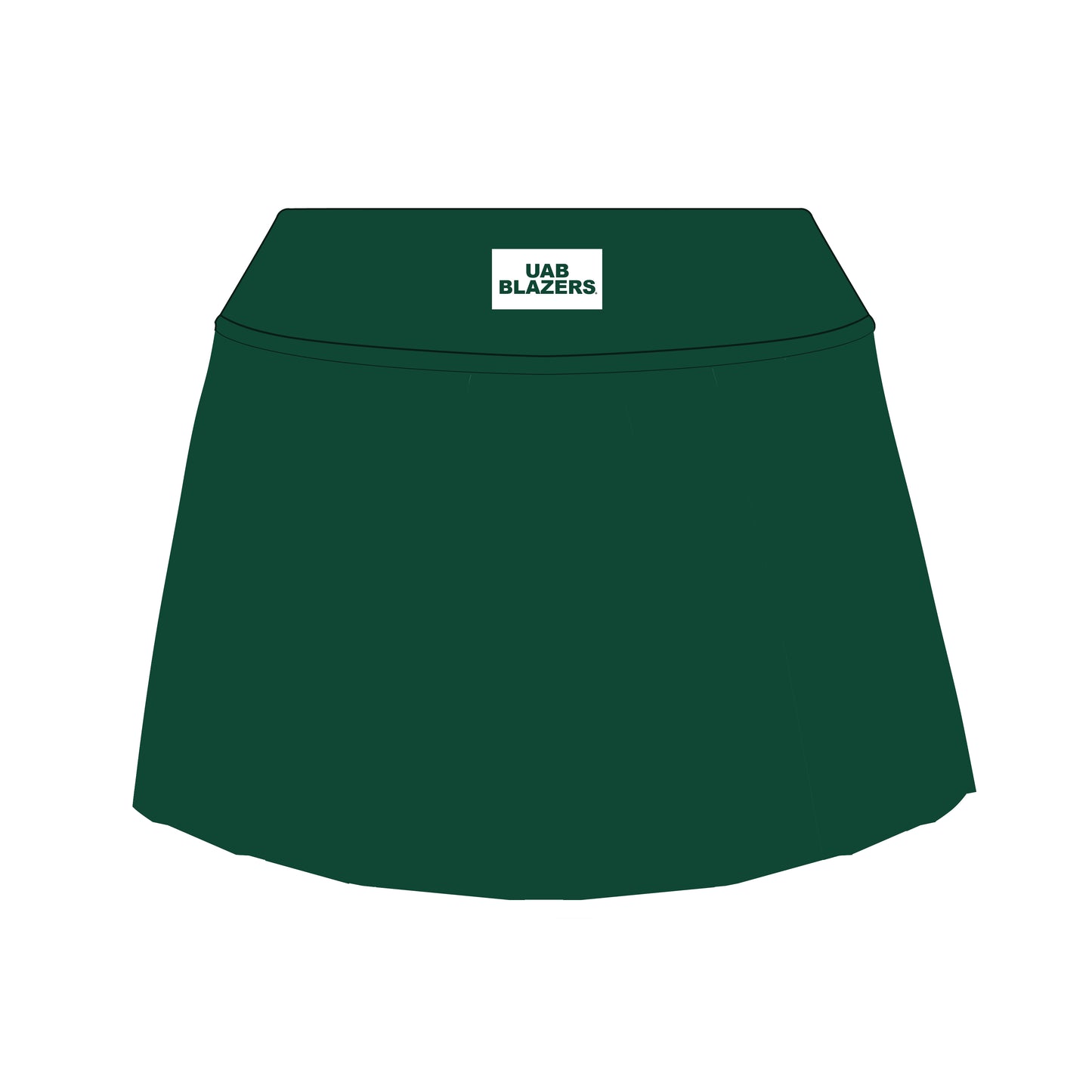 The Alli Tennis Skort UAB Blazers Woven Label | Youth Green