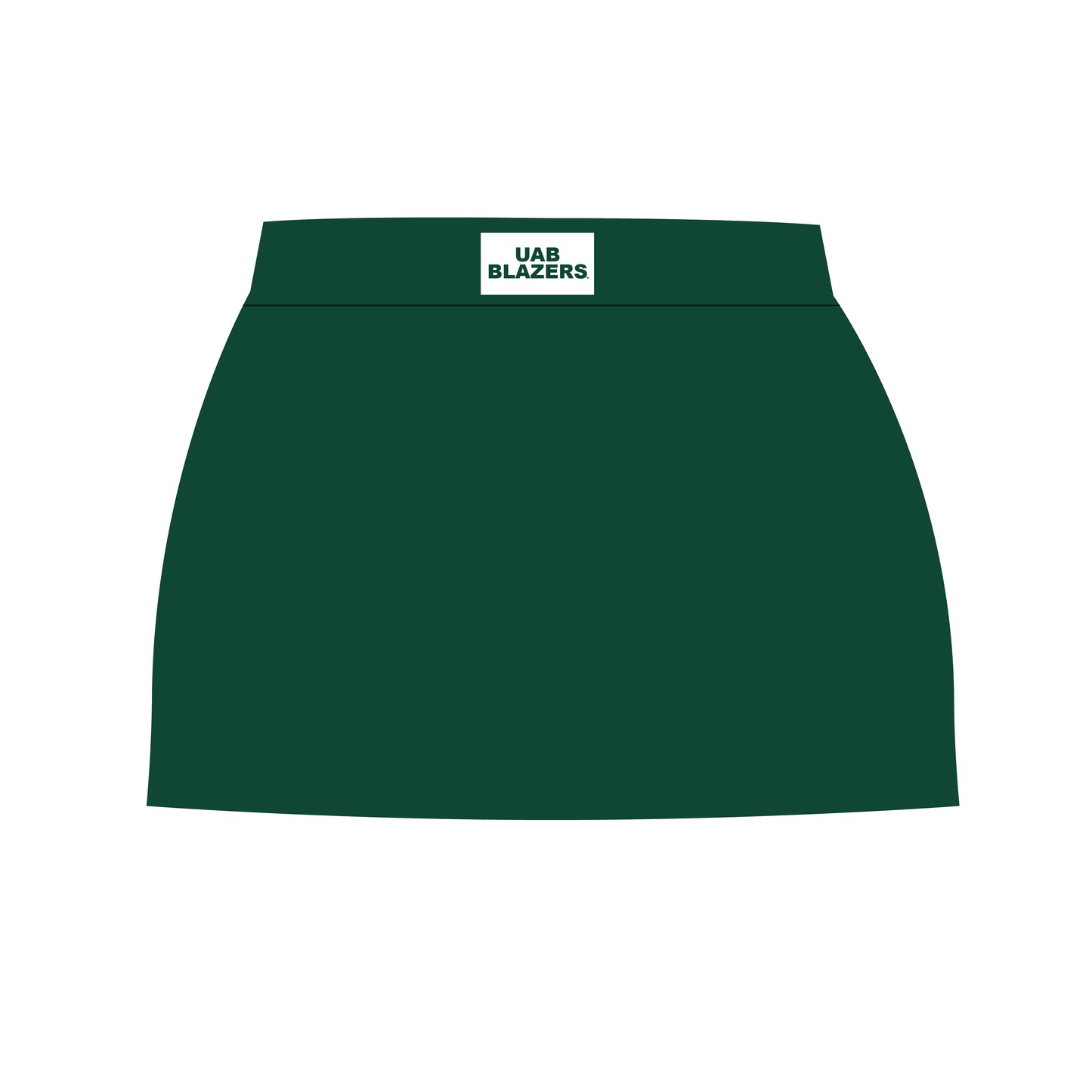 The Anna Active Skort UAB Blazers Woven Label | Green