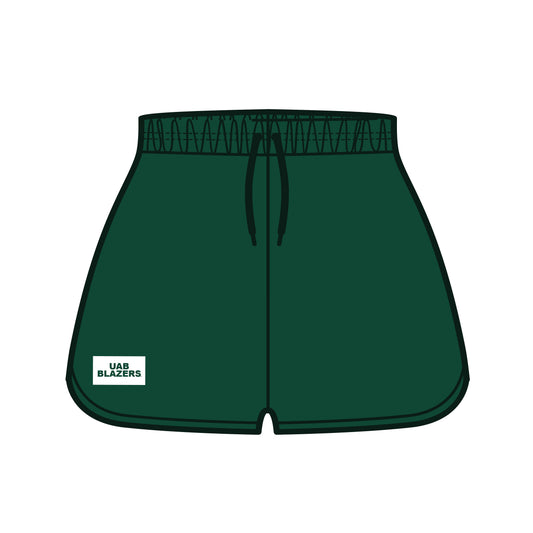 The Kristen Airy Lounge Shorts UAB Blazers Woven Label | Green