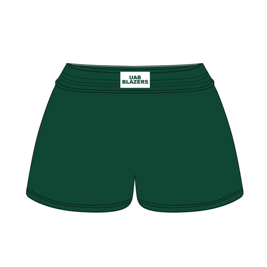 The Liz Nylon Shorts UAB Blazers Woven Label | Green