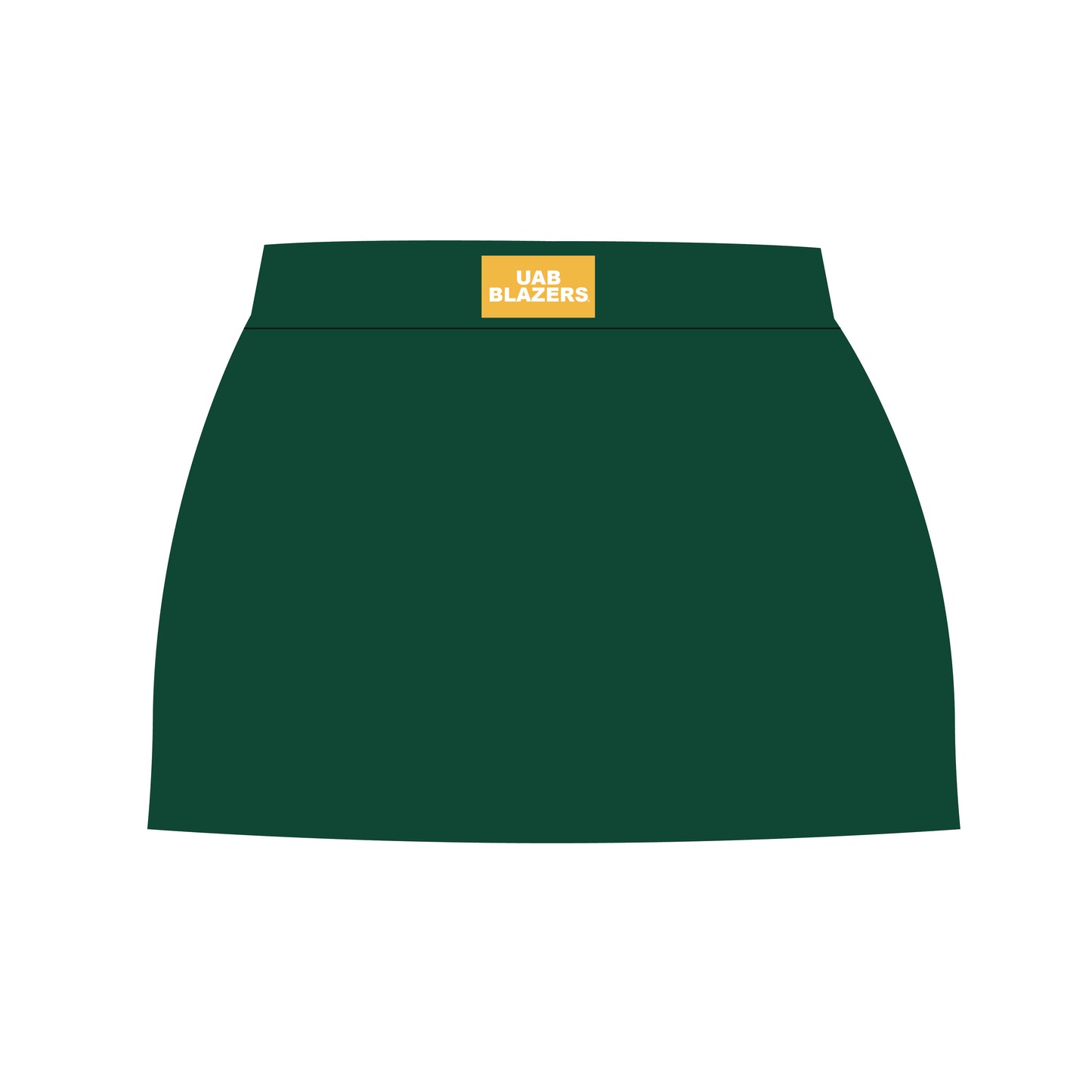 The Hayden High Waisted Skort Blaze 'Em Woven Label | Green