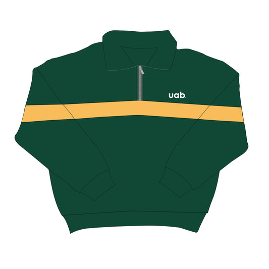 The Heather Half Zip UAB | Green