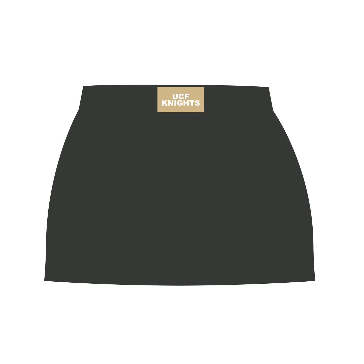 The Hayden High Waisted Skort UCF Knights Woven Label | Youth Graphite