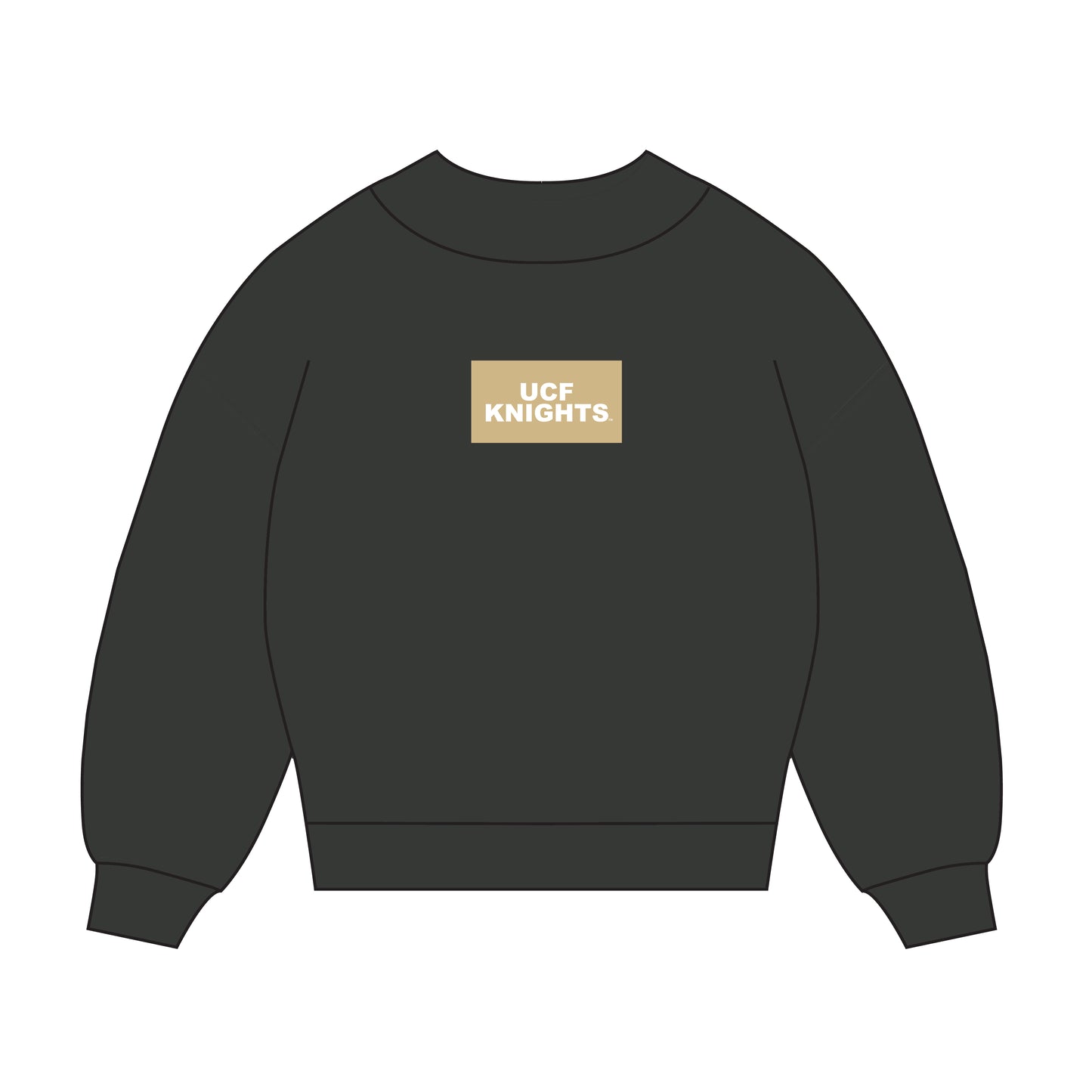 The Mary Mockneck UCF Knights Woven Label | Youth Graphite