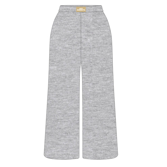 The Ava Airy Pants UCF Knights Woven Label | Heather Grey
