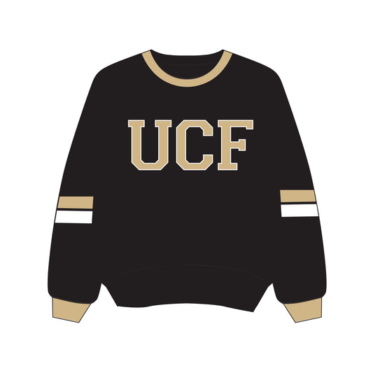 The Virginia Varsity Crewneck UCF | Black