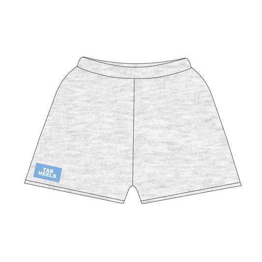 The Becca Shorts Tar Heels Woven Label | Ash