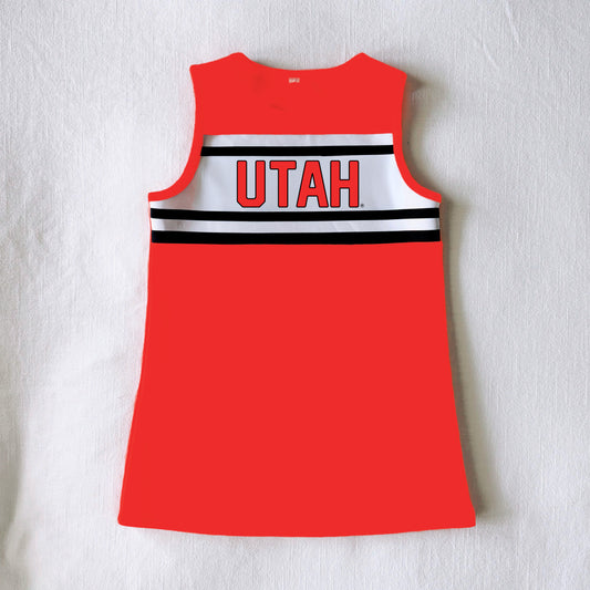 The Classic Cheer Dress Utah | Youth Bright Red