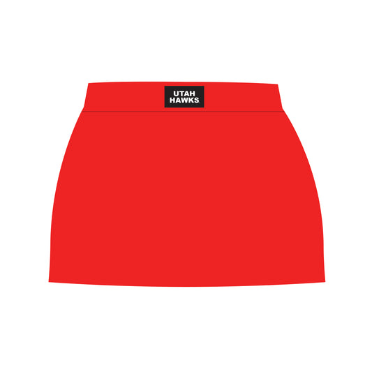 The Anna Active Skort Utah Hawks Woven Label | Red