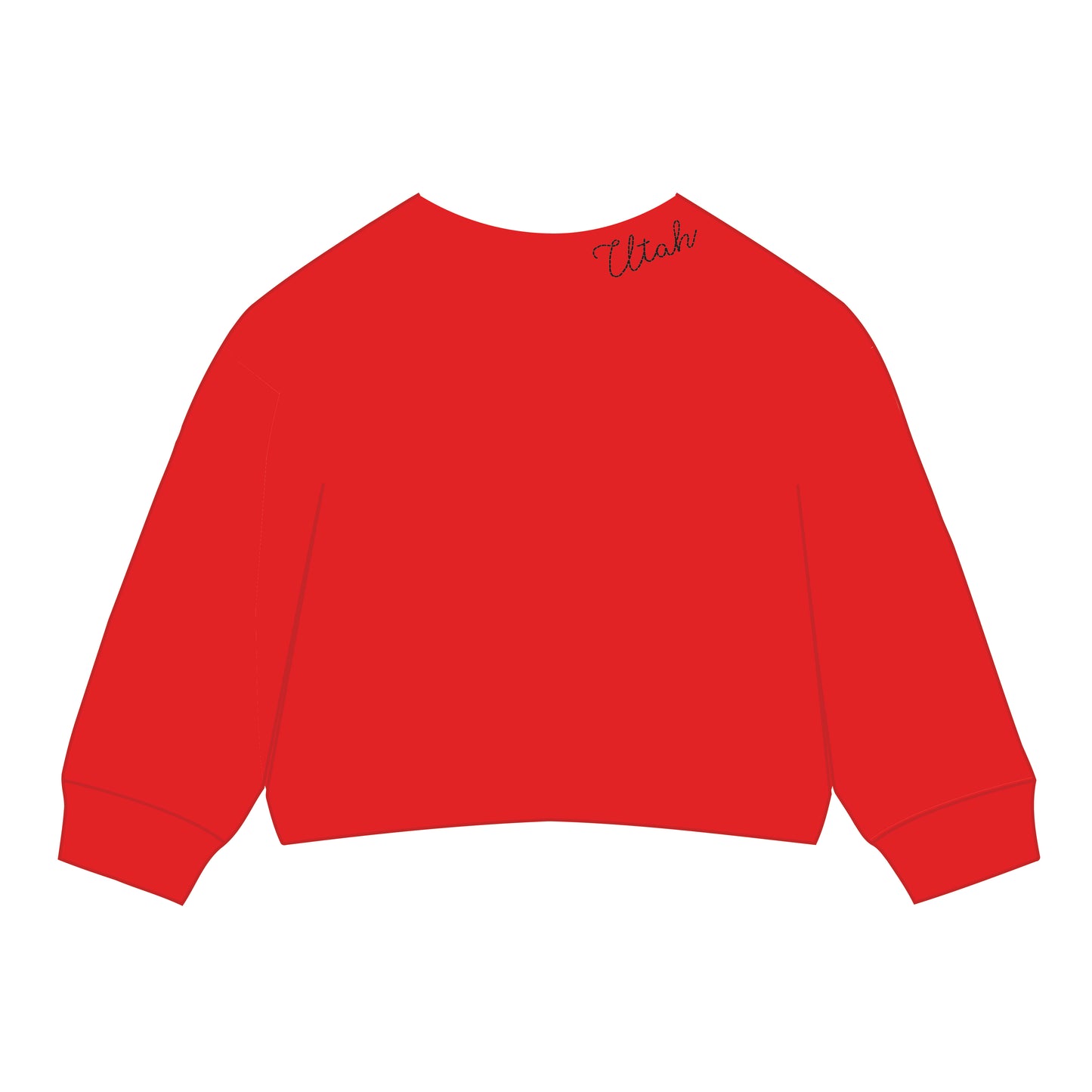 The Lexie Lounge Top Utah Hawks | Bright Red