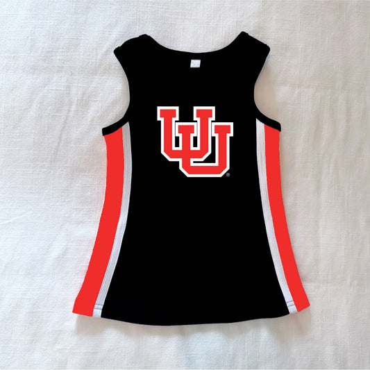 The Power Stripe Cheer Dress Utah | Youth Black