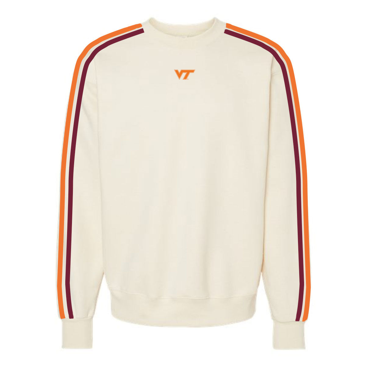 The Megan Crewneck Virginia Tech | Bone