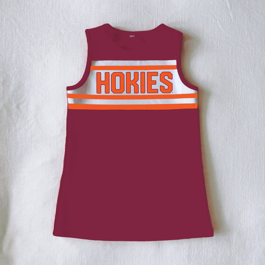 The Classic Cheer Dress Virginia Tech | Youth Maroon
