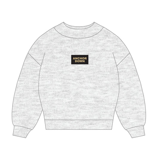 The Mary Mockneck Anchor Down Woven Label | Ash