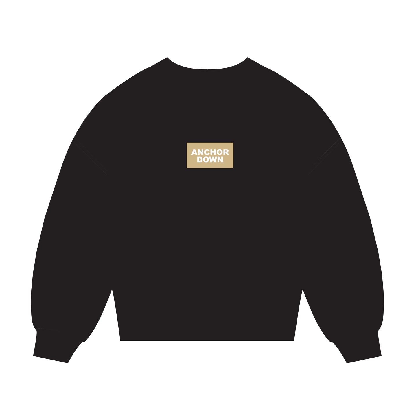 The Mary Mockneck Anchor Down Woven Label | Youth Black