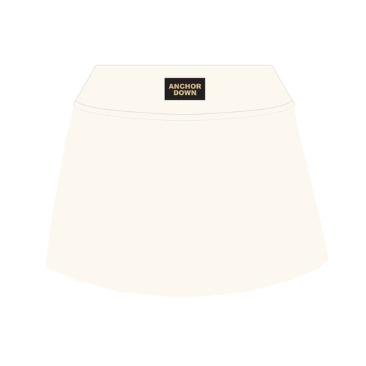 The Alli Tennis Skort Anchor Down Woven Label | Bone