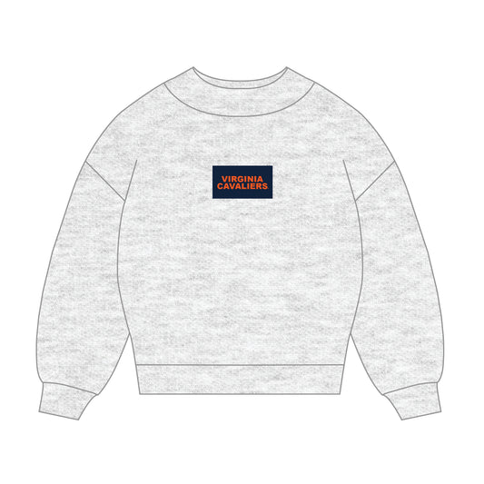 The Mary Mockneck Virginia Cavaliers Woven Label | Ash