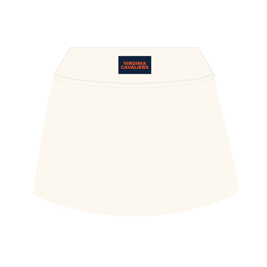 The Alli Tennis Skort Virginia Cavaliers Woven Label | Bone