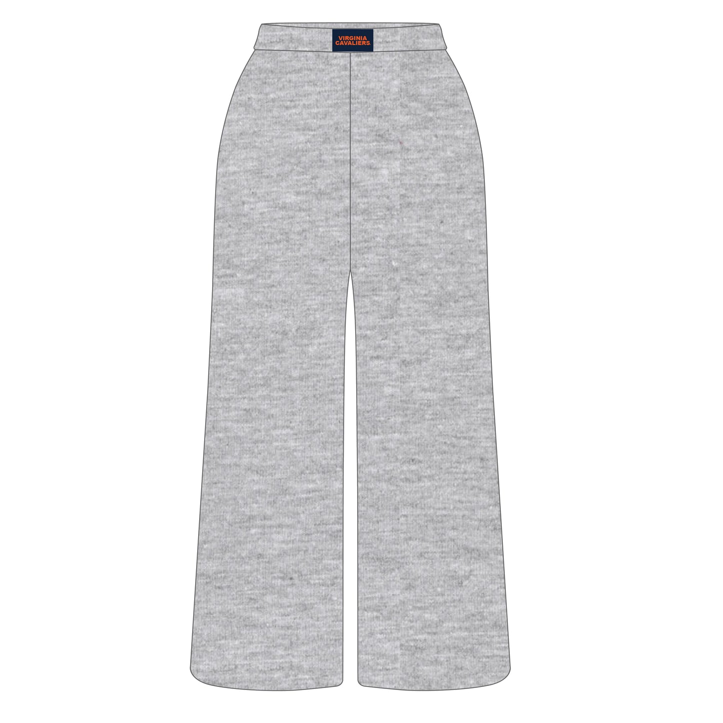 The Ava Airy Pants Virginia Cavaliers Woven Label | Youth Heather Grey