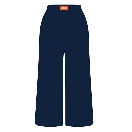 The Ava Airy Pants Virginia Cavaliers Woven Label | Navy