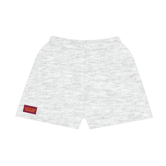 The Becca Shorts Let's Go Hokies Woven Label | Youth Ash