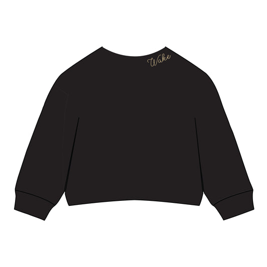 The Lexie Lounge Top Wake Forest | Youth Black