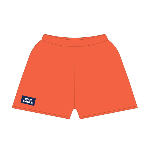 The Becca Shorts War Eagle Woven Label | Orange