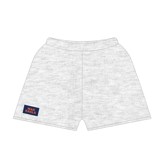 The Becca Shorts War Eagle Woven Label | Ash
