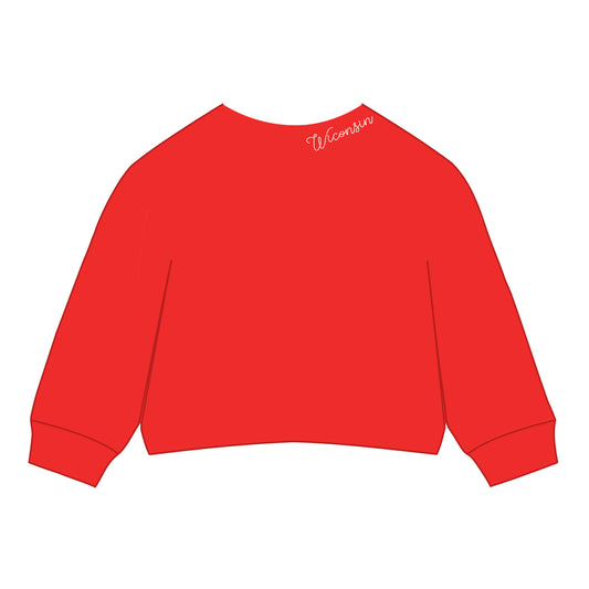 The Lexie Lounge Top Wisconsin | Youth Bright Red