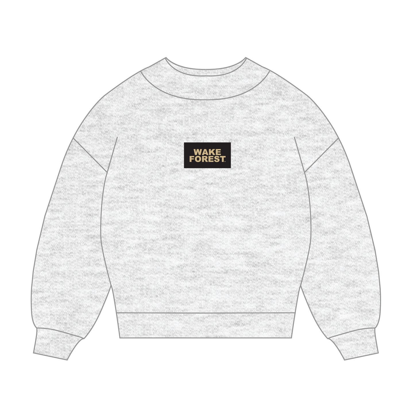 The Mary Mockneck Wake Forest Woven Label | Ash
