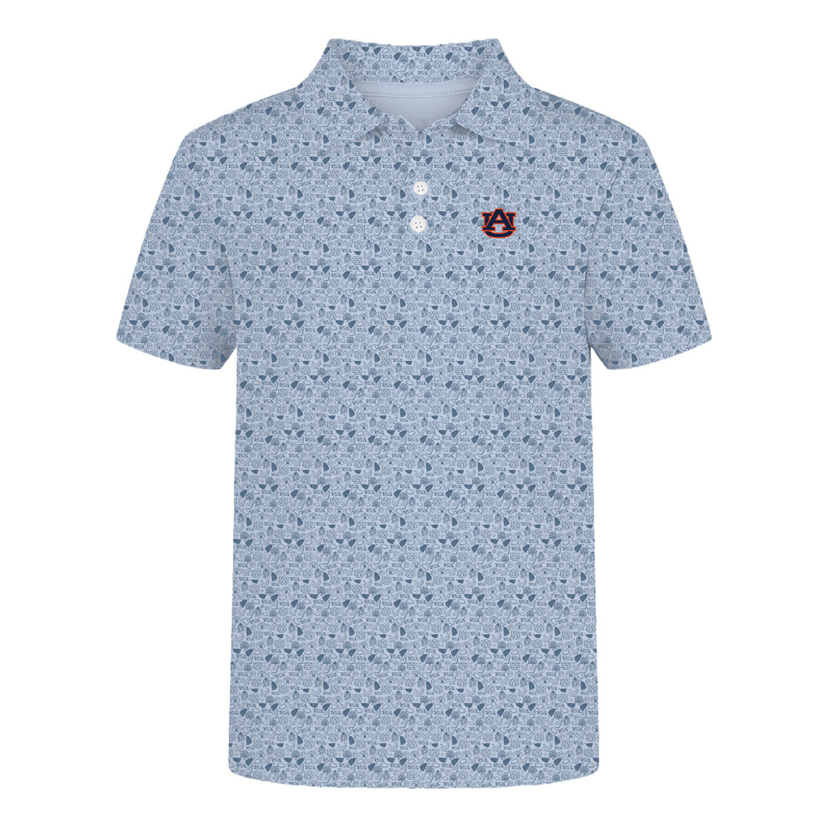 The James Polo Auburn | Light Blue