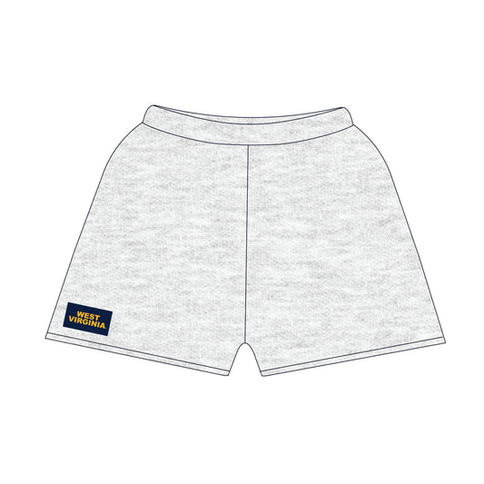 The Becca Shorts West Virginia Woven Label | Youth Ash