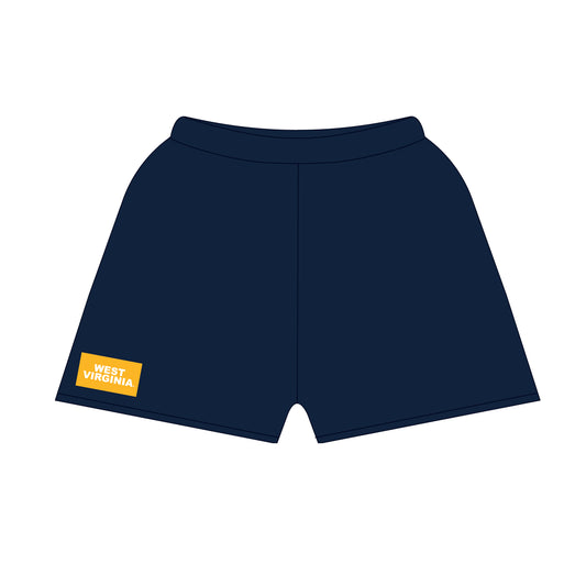 The Becca Shorts West Virginia Woven Label | Youth Navy