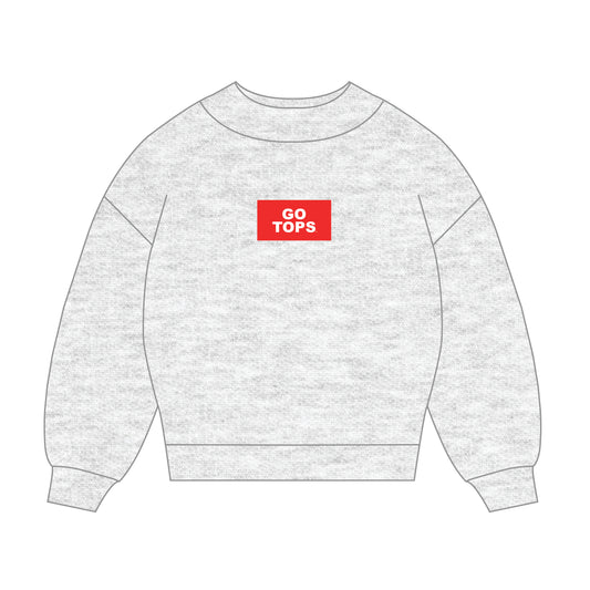 The Mary Mockneck Go Tops Woven Label | Youth Ash