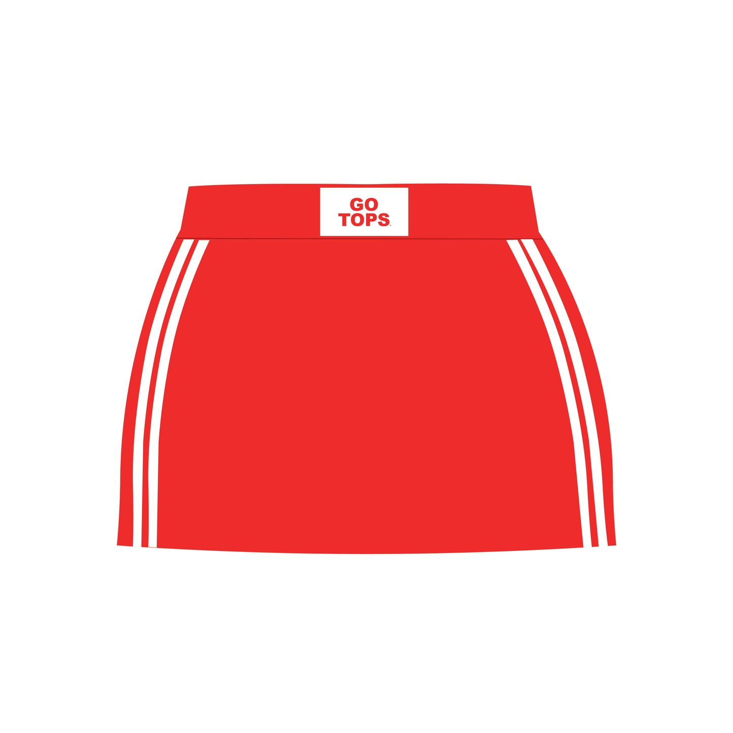 The Savannah Sporty Skort Go Tops Woven Label | Bright Red